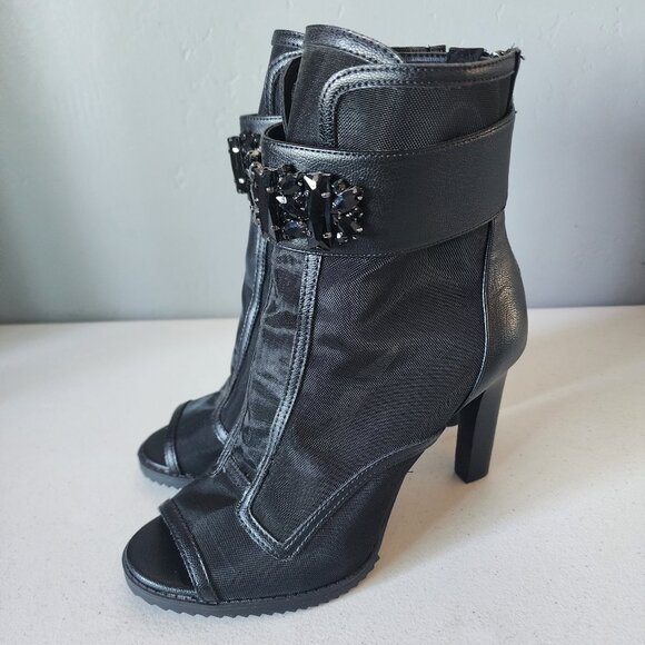 Karl Lagerfeld Mesh Bootie "NEW" - Picture 5 of 16